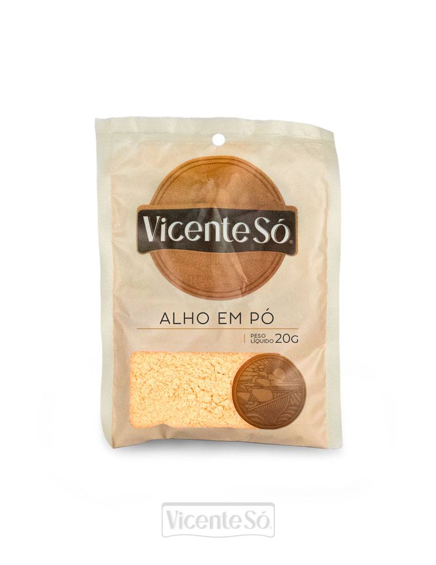 Alho em Pó Vicente Só - 20g