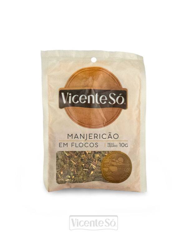 Manjericão em Flocos Vicente Só - 10g