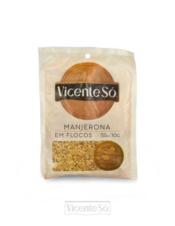 Manjerona em Flocos Vicente Só - 10g